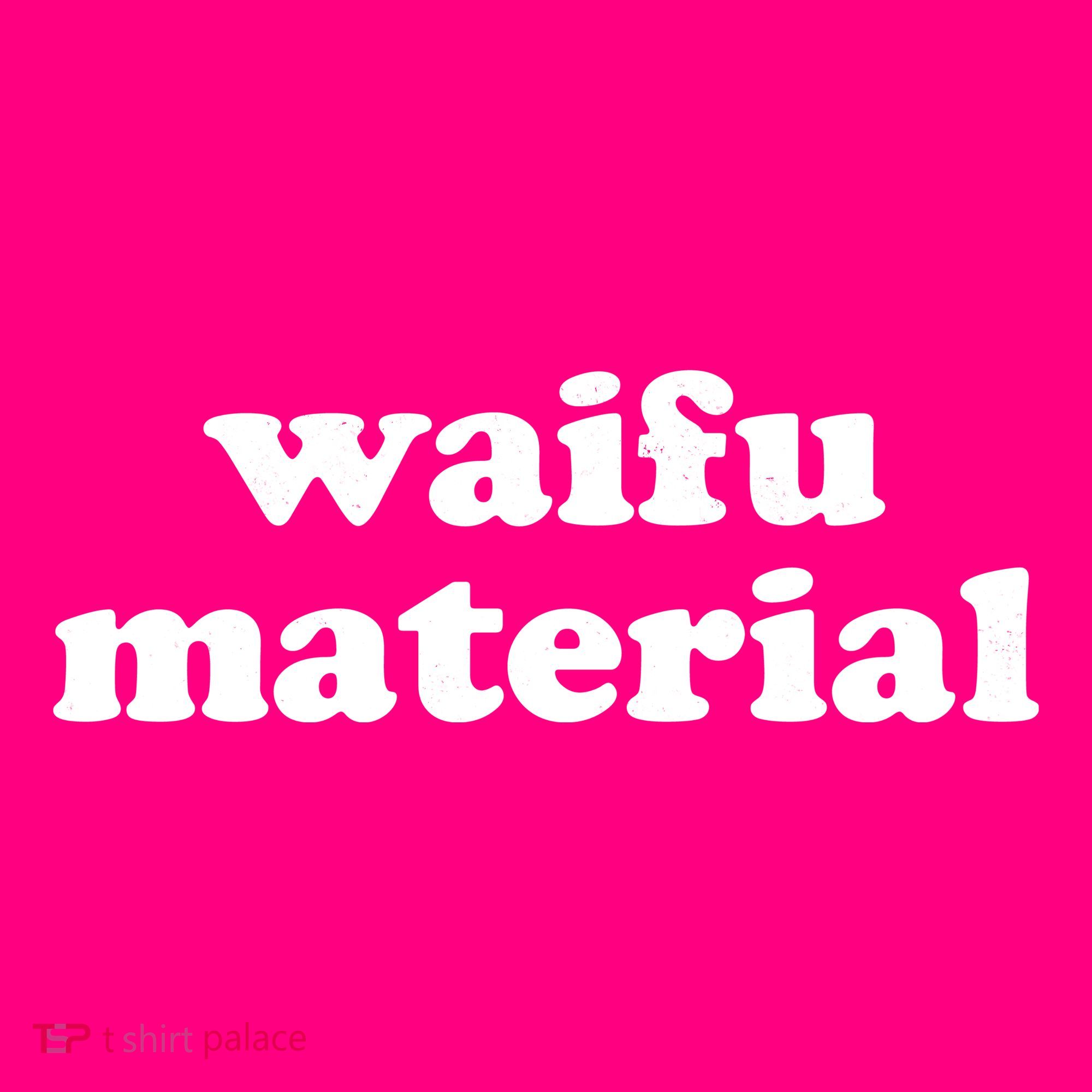 Funny Waifu Wife Material Anime Fan Long Sleeve Shirt