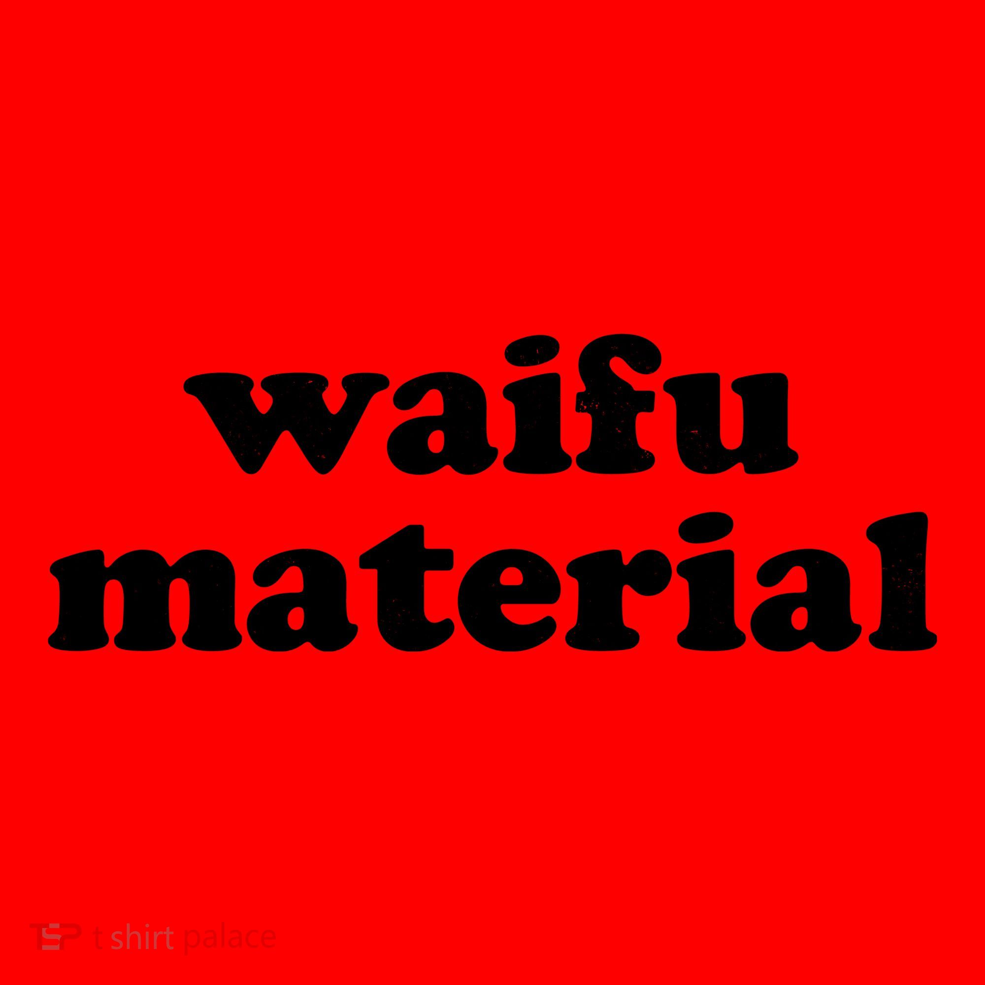 Funny Waifu Wife Material Anime Fan Santa Hat