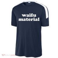 Funny Waifu Wife Material Anime Fan Sport-Tek Competitor United Soccer Jersey thumb 2