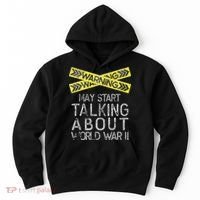 Funny World War Two History Teacher Historian History Hoodie thumb 0