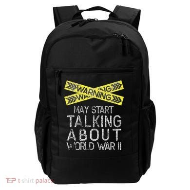 Funny World War Two History Teacher Historian History Backpack