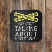 Funny World War Two History Teacher Historian History Coaster thumb 0