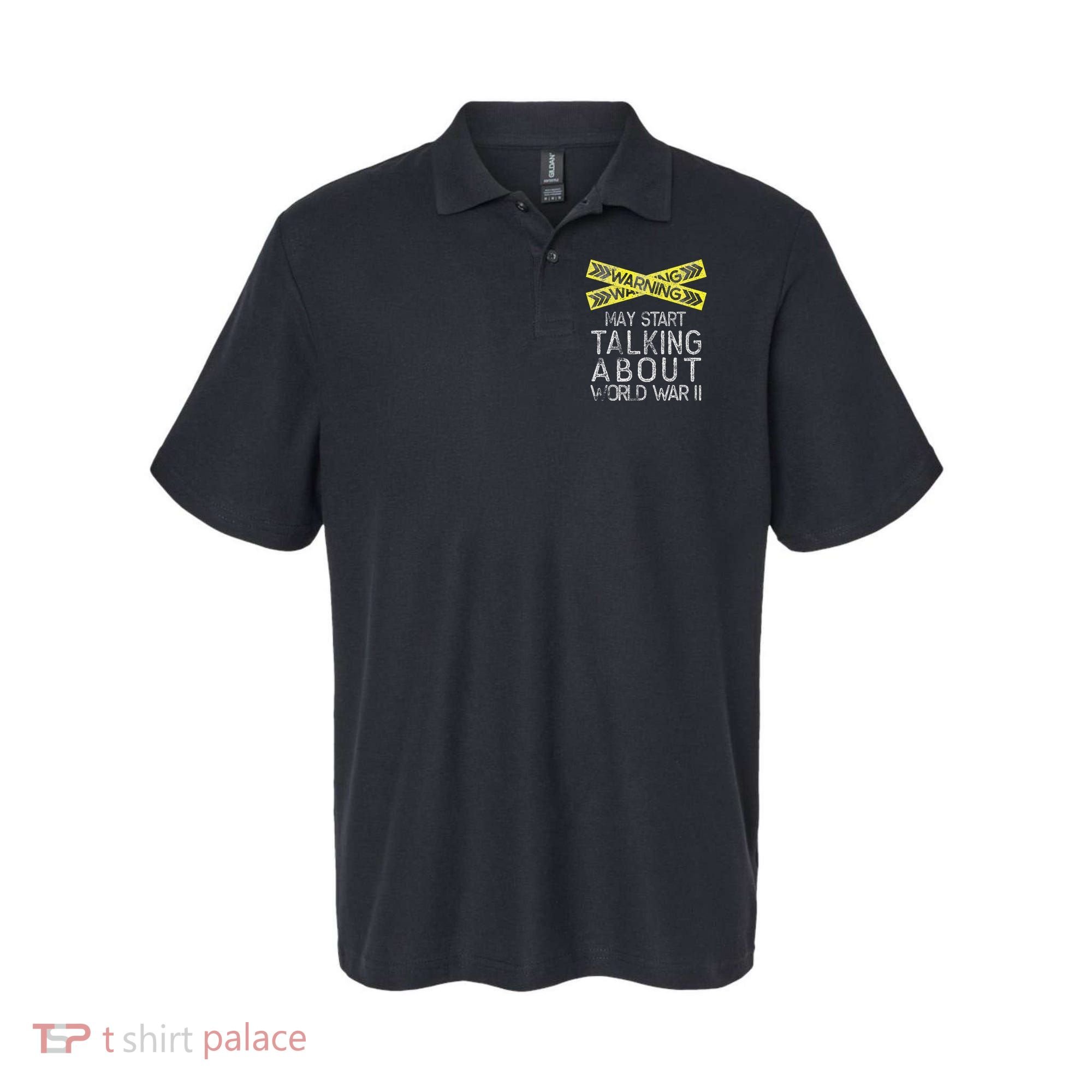 Funny World War Two History Teacher Historian History Polo