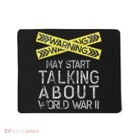 Funny World War Two History Teacher Historian History Mousepad thumb 0