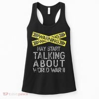 Funny World War Two History Teacher Historian History Women's Tank Top thumb 0