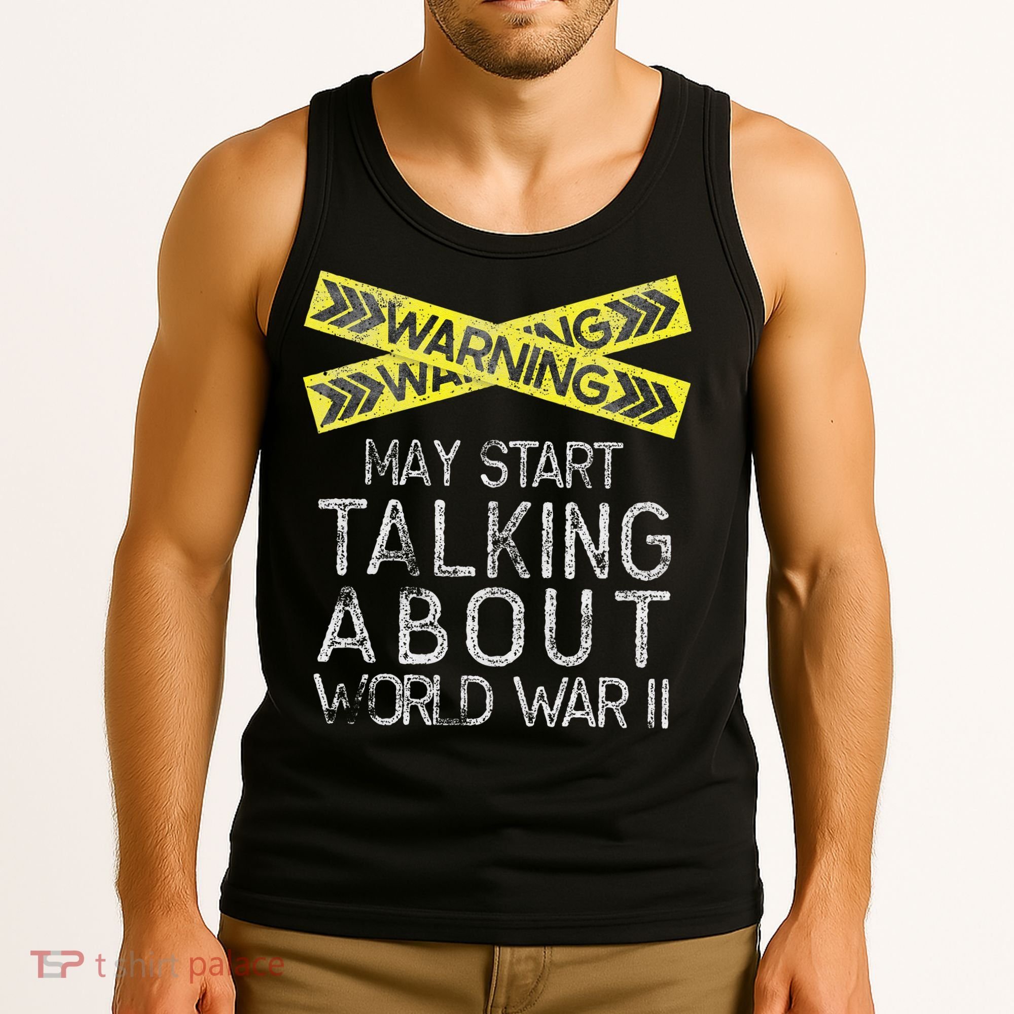 Funny World War Two History Teacher Historian History Tank Top
