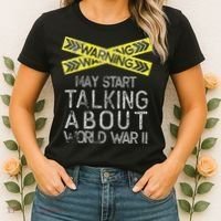Funny World War Two History Teacher Historian History Women's T-Shirt thumb 2