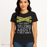 Funny World War Two History Teacher Historian History Women's T-Shirt thumb 4