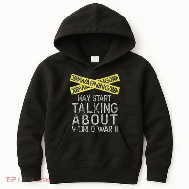 Funny World War Two History Teacher Historian History Kids Hoodie