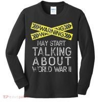 Funny World War Two History Teacher Historian History Kids Long Sleeve Shirt thumb 0