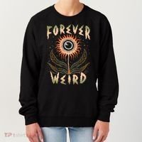 Forever Weird With Eyeball Plant Illustration Women's Sweatshirt thumb 0
