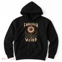 Forever Weird With Eyeball Plant Illustration Hoodie thumb 0