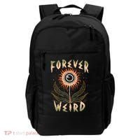 Forever Weird With Eyeball Plant Illustration Backpack thumb 0
