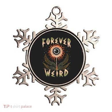 Forever Weird With Eyeball Plant Illustration Ornament