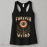 Forever Weird With Eyeball Plant Illustration Women's Tank Top thumb 3