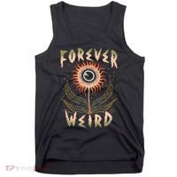 Forever Weird With Eyeball Plant Illustration Tank Top thumb 0