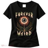 Forever Weird With Eyeball Plant Illustration Women's T-Shirt thumb 0