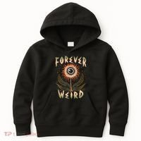 Forever Weird With Eyeball Plant Illustration Kids Hoodie thumb 0