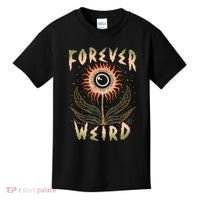 Forever Weird With Eyeball Plant Illustration Kids T-Shirt thumb 0