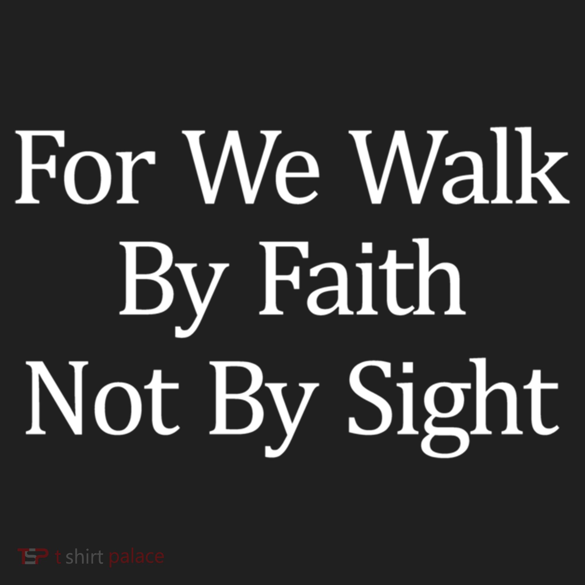 For We Walk By Faith Not By Sight Funny Gift Beanie
