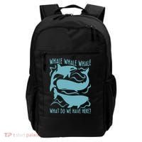 Funny Whale What Do We Have Here Backpack thumb 0