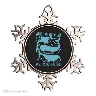 Funny Whale What Do We Have Here Ornament