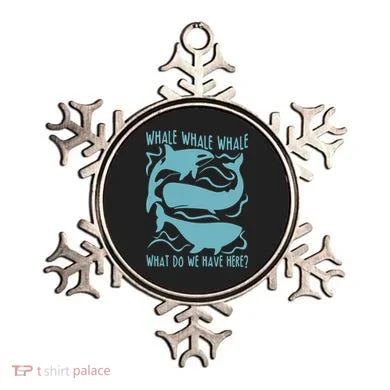 Funny Whale What Do We Have Here Ornament