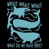Funny Whale What Do We Have Here Ornament thumb 1