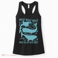 Funny Whale What Do We Have Here Women's Tank Top thumb 0