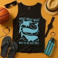 Funny Whale What Do We Have Here Tank Top thumb 4