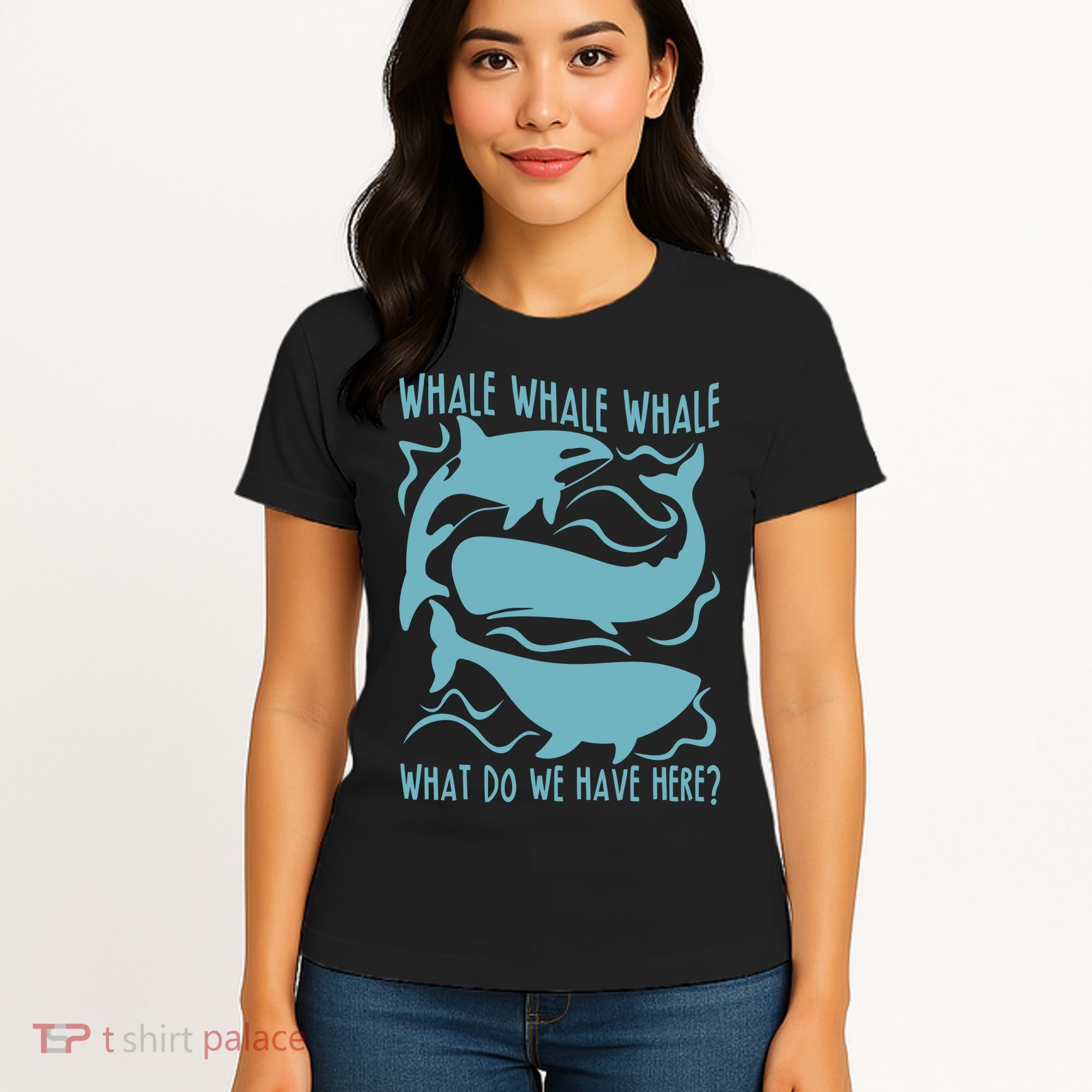 Funny Whale What Do We Have Here Women's T-Shirt
