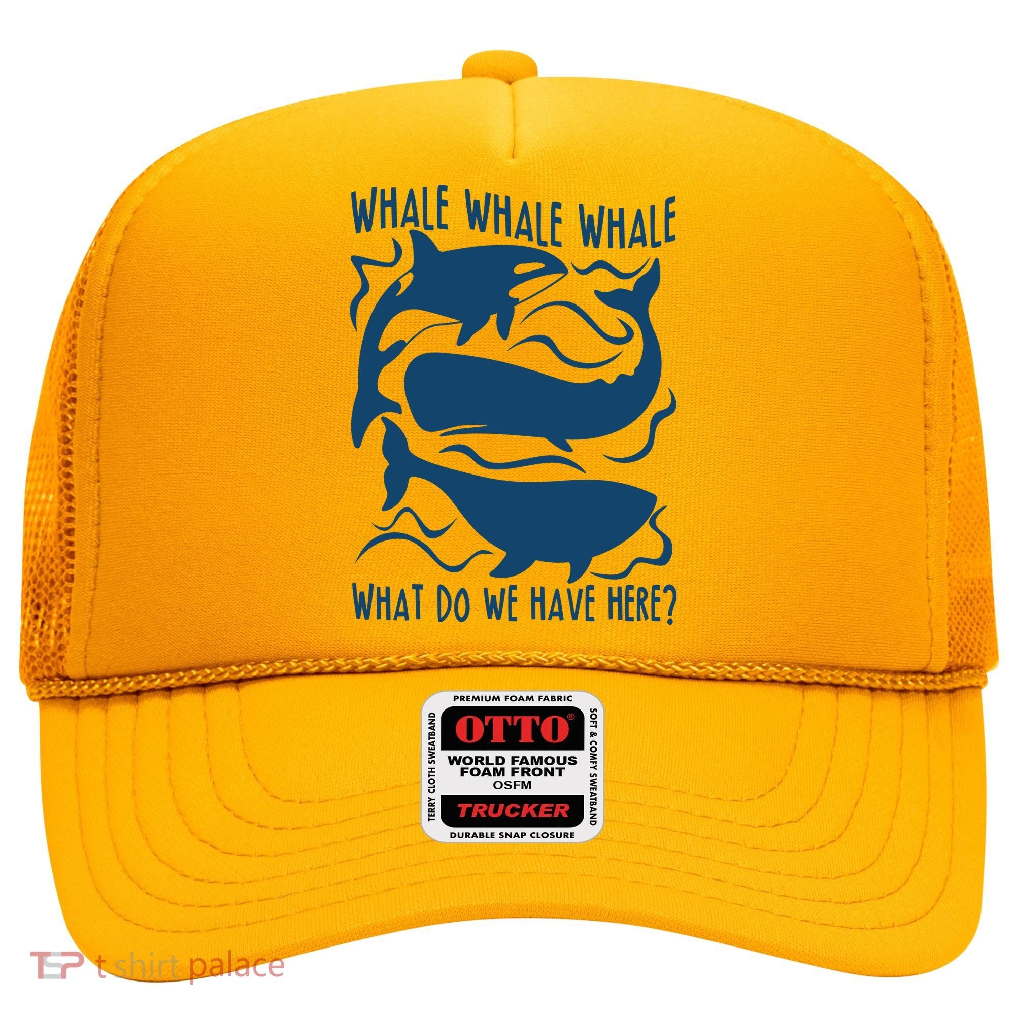 Funny Whale What Do We Have Here Hat
