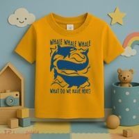 Funny Whale What Do We Have Here Toddler T-Shirt thumb 3