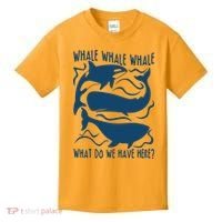Funny Whale What Do We Have Here Kids T-Shirt thumb 0
