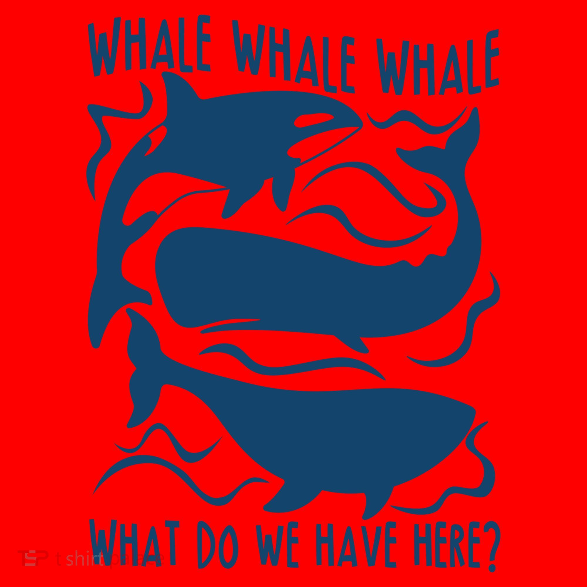 Funny Whale What Do We Have Here Santa Hat