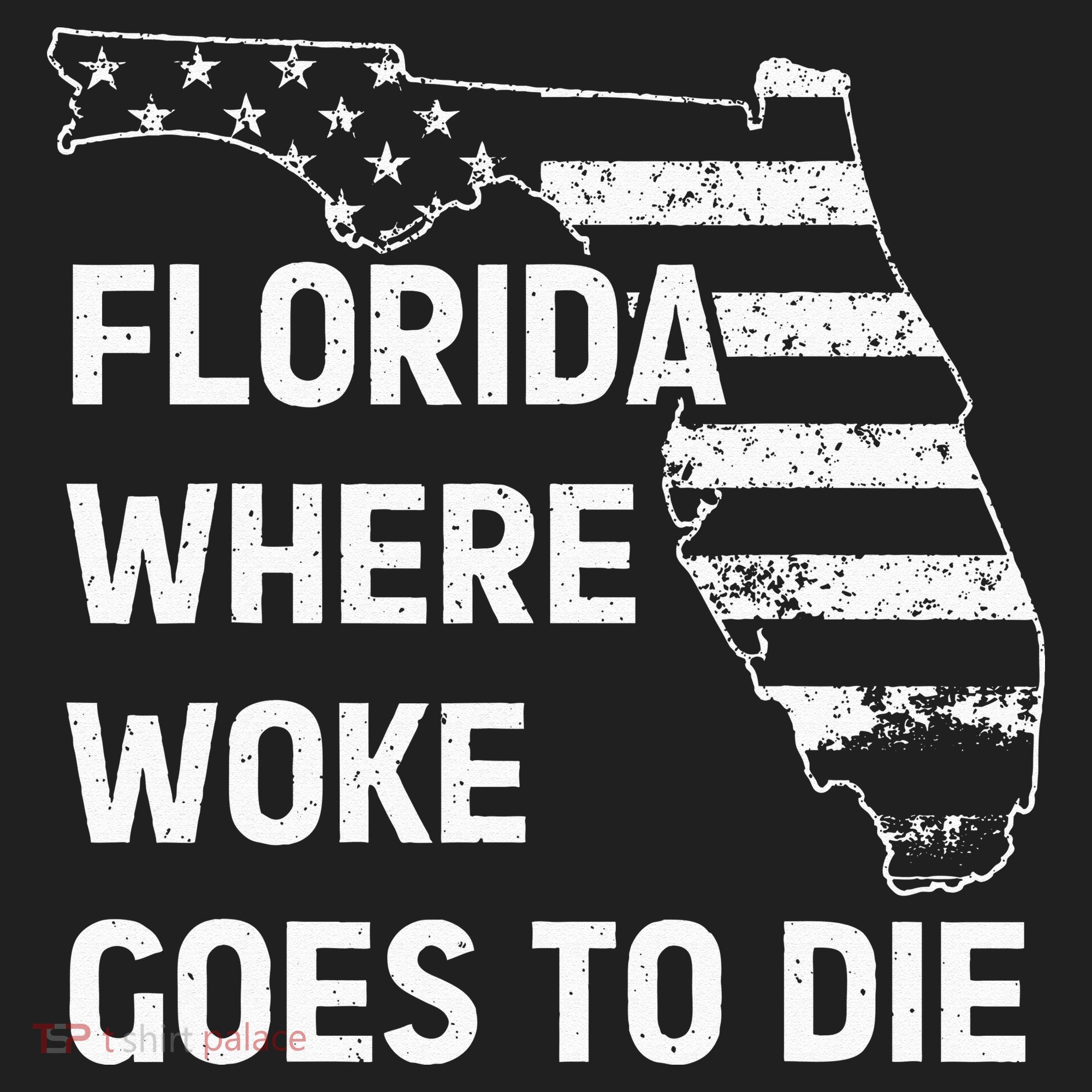 Florida Where Woke Goes To Die Funny Retro Tumbler
