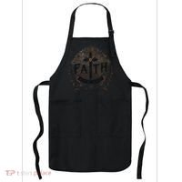 For We Walk Faith Not By Sight Christian Bible Verse Apron thumb 0