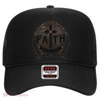 For We Walk Faith Not By Sight Christian Bible Verse Hat thumb 0