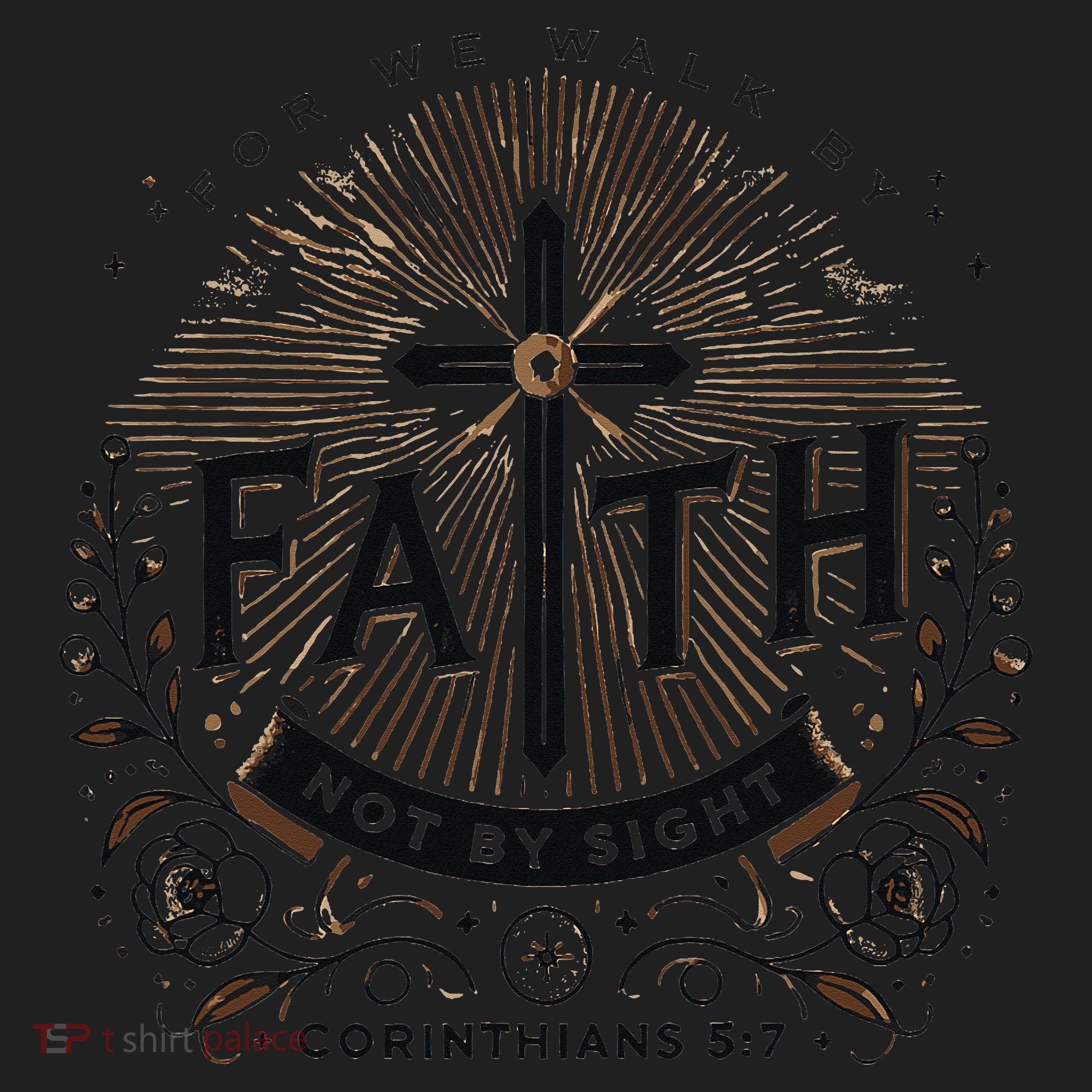For We Walk Faith Not By Sight Christian Bible Verse Hat