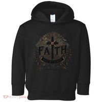For We Walk Faith Not By Sight Christian Bible Verse Toddler Hoodie thumb 0