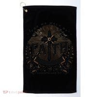 For We Walk Faith Not By Sight Christian Bible Verse Golf Towel thumb 0