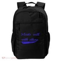 Floats Well With Others Backpack thumb 0
