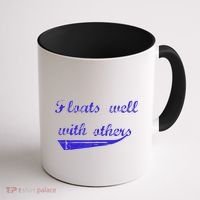 Floats Well With Others Coffee Mug thumb 1