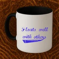 Floats Well With Others Coffee Mug thumb 2