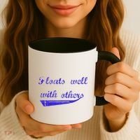 Floats Well With Others Coffee Mug thumb 3