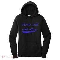 Floats Well With Others Women's Hoodie thumb 0