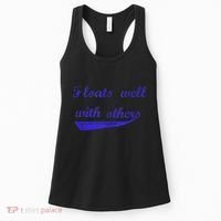 Floats Well With Others Women's Tank Top thumb 0