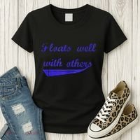 Floats Well With Others Women's T-Shirt thumb 3
