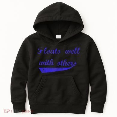 Floats Well With Others Kids Hoodie