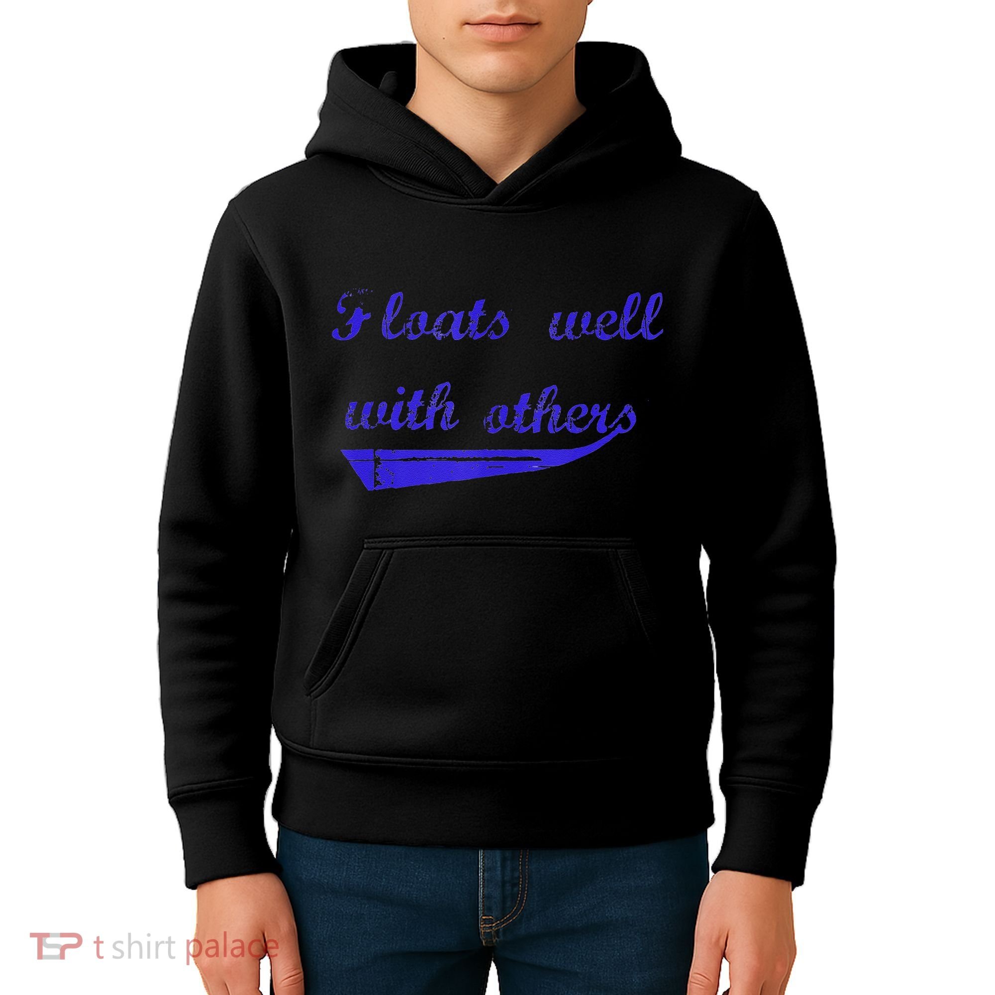 Floats Well With Others Kids Hoodie